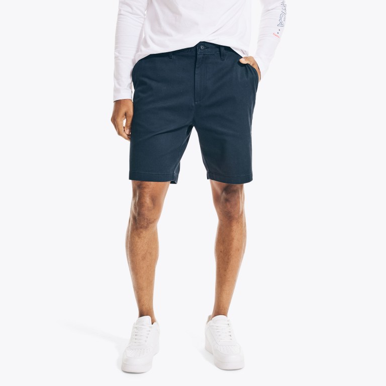 Men's Nautica 8.5" Stretch Shorts Navy | Y9B90lc0