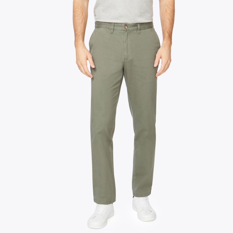 Men's Nautica Classic Fit Deck Pants Olive | PBfDpapy