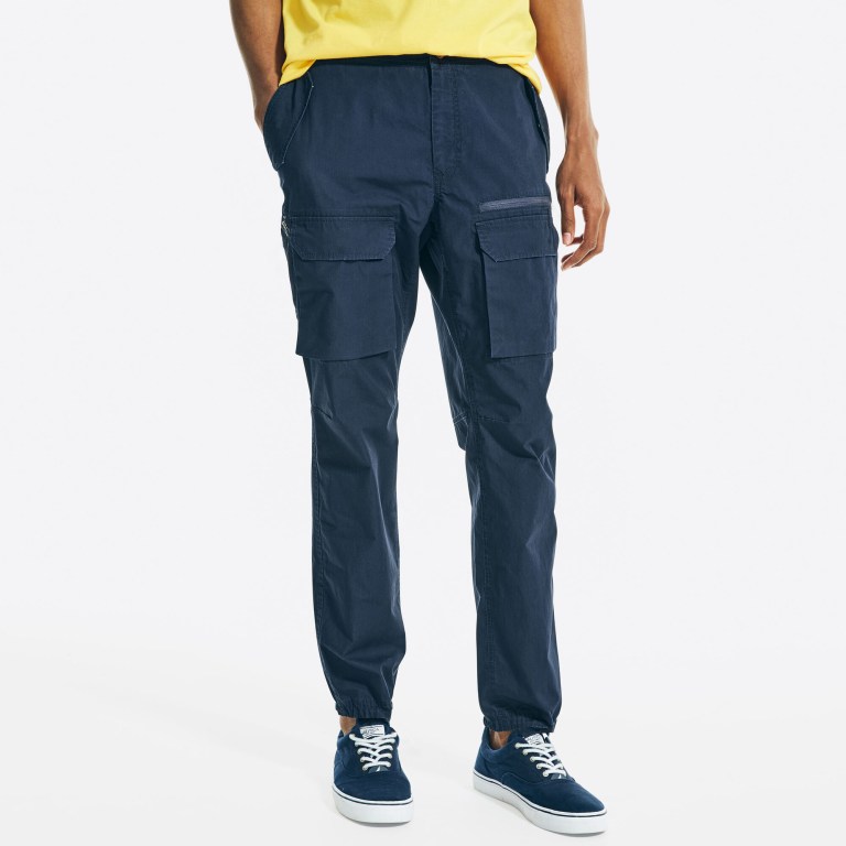 Men's Nautica Classic Fit Windharbor Pants Navy | 12az8yK8