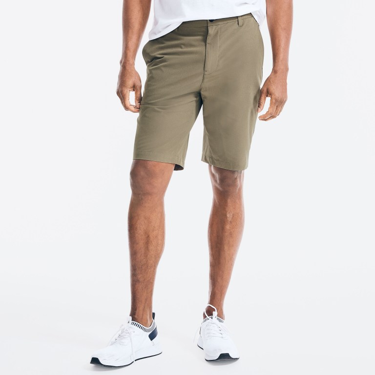 Men's Nautica Navtech 8.5" Shorts Olive | cxQ9oobo