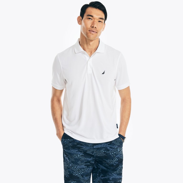 Men's Nautica Navtech Classic Fit Polo Shirts Tavern | aWnKChOe