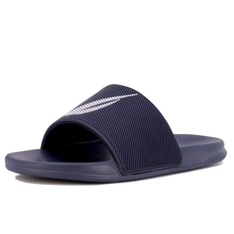 Men's Nautica Oversized J-class Slides Blue | viTy2XNF