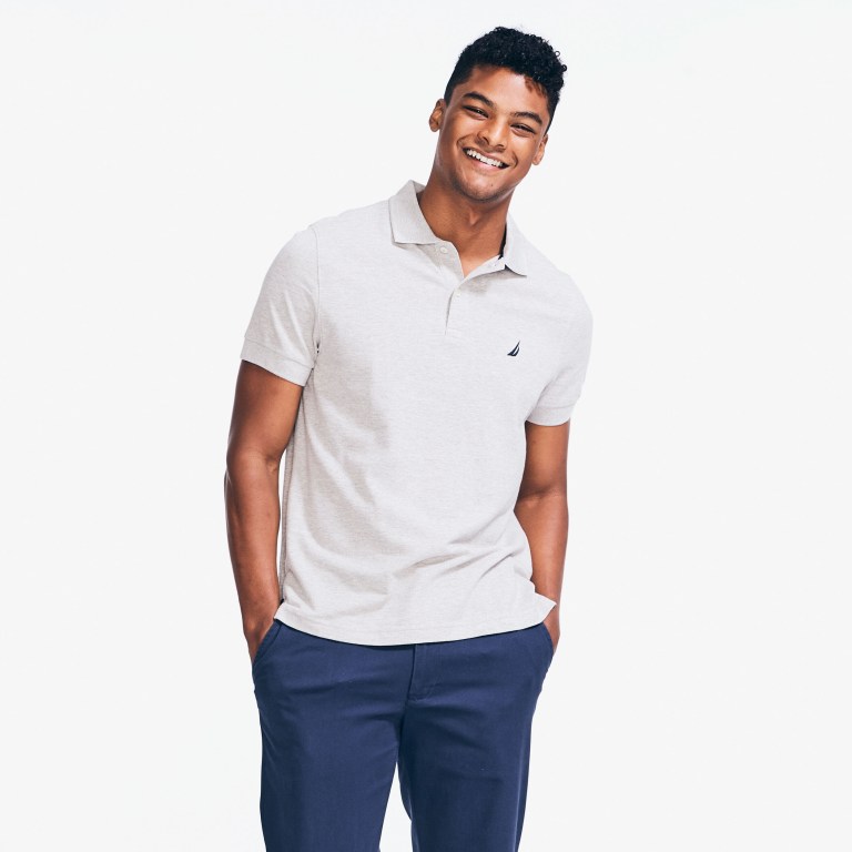 Men's Nautica Slim Fit Deck Polo Shirts Cruise | 5UM9mqT2