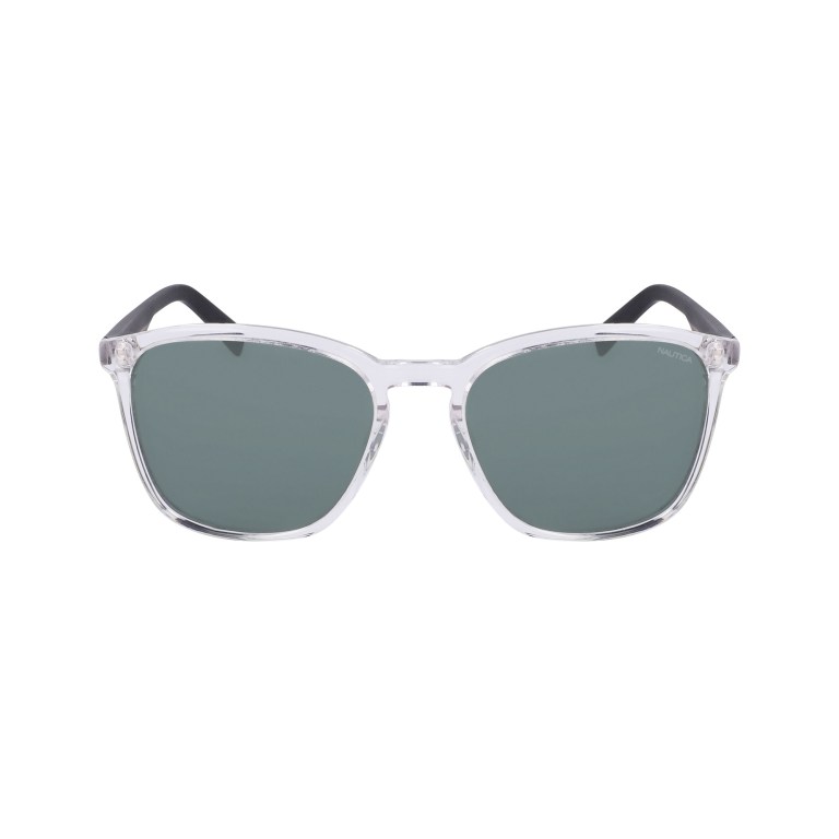 Men's Nautica Style tain Square Sunglasses Light Wash | UWiNyWIx